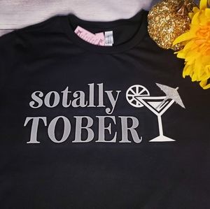 NEW Sotally Tober Tee T Shirt Short Sleeves LARGE